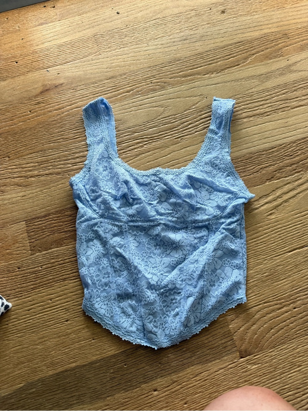 Victoria's Secret PINK Light Blue Lace Bralette